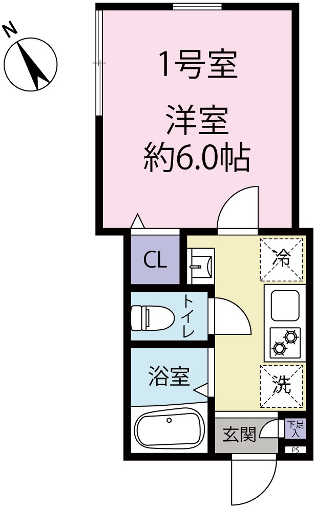 LIFE TOWN AOTOの間取り