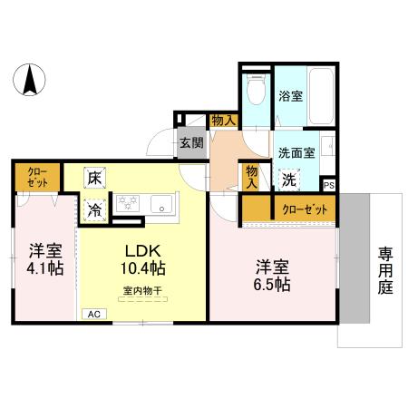 ベルデ北山の間取り