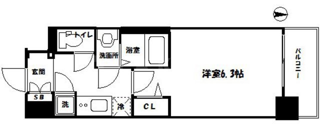 ファーストフィオーレ難波南パークサイドの間取り