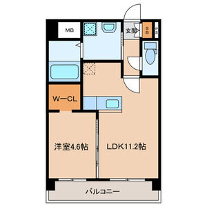WISTERIA SUITEの間取り