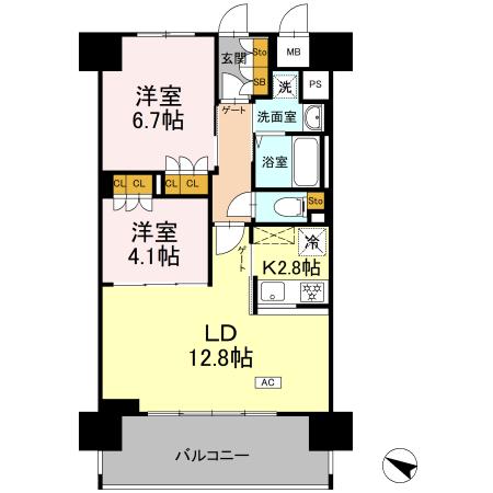 2/24 間取
