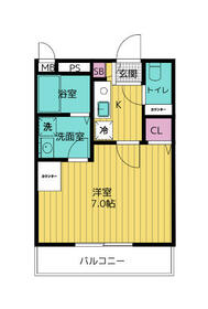 エフプレスト丸ヶ崎の間取り