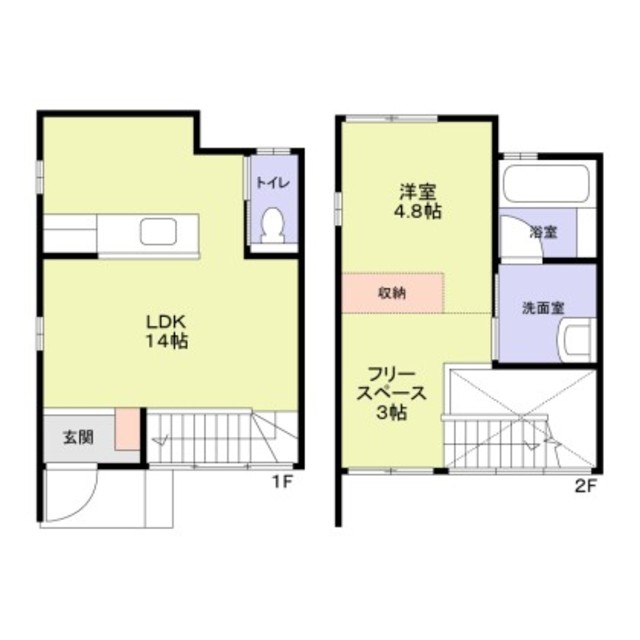 4/4 間取