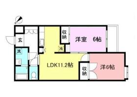 ヒロロイヤルハイツ長津田の間取り