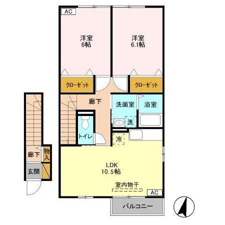 ジュネスの間取り