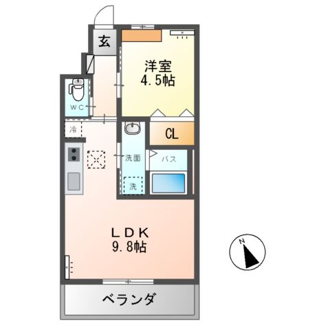 ラ・ヴィータの間取り