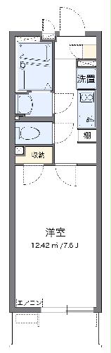 レオネクストヴィラージュの間取り