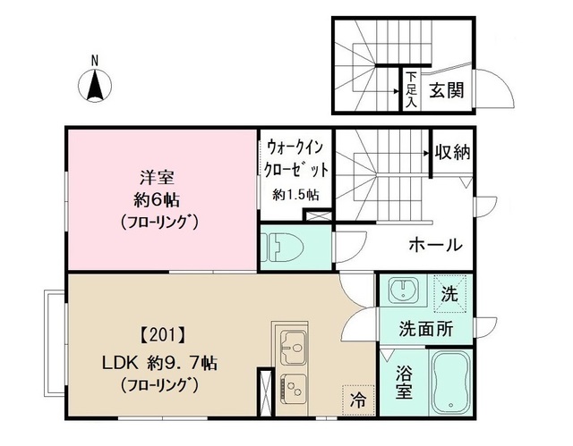 MAISON DE SOLEILの間取り