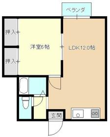 ERハイツ野比の間取り