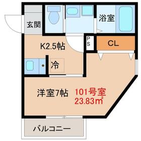 グラウハイムの間取り