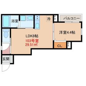 グラウハイムの間取り