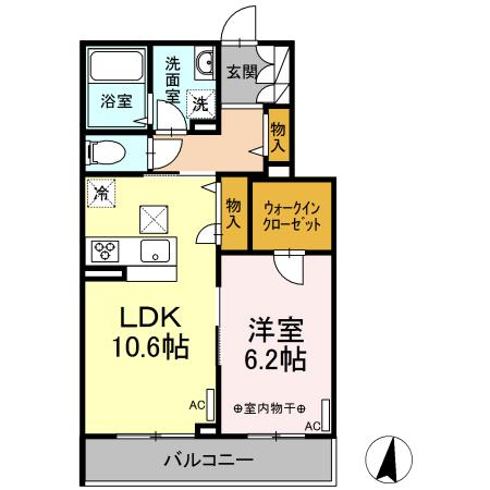 フロンティア南大泉の間取り
