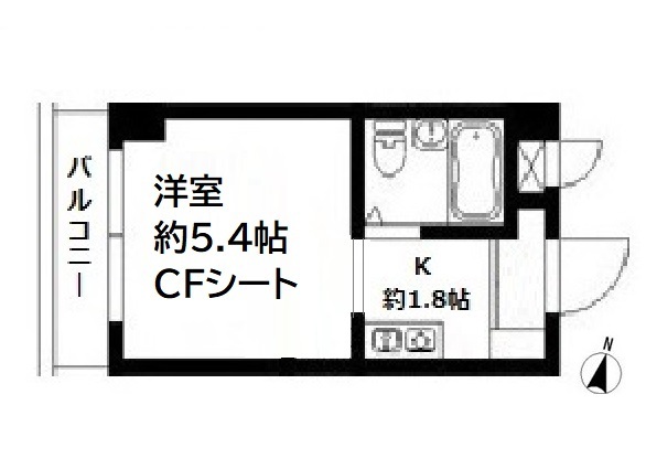 カレッジハイツ稲毛の間取り