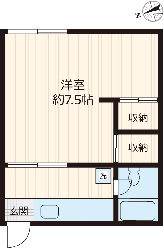 テラスフジの間取り