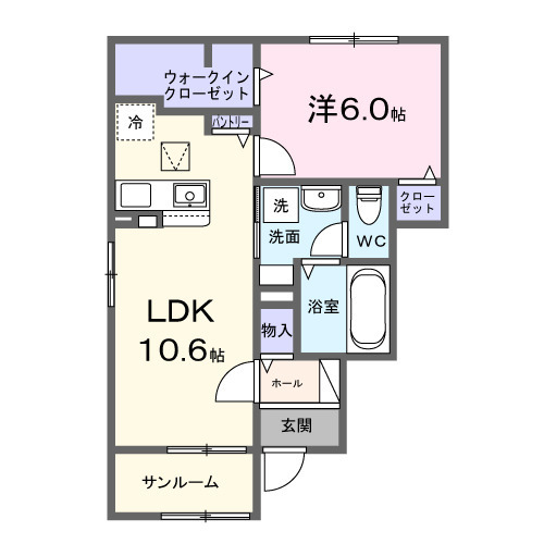 ティエラ・アミーの間取り