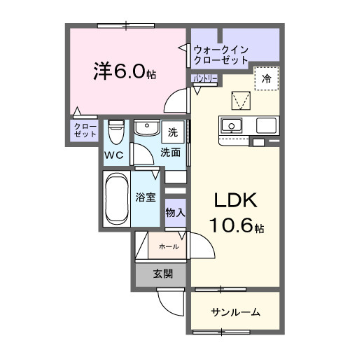 ティエラ・アミーの間取り