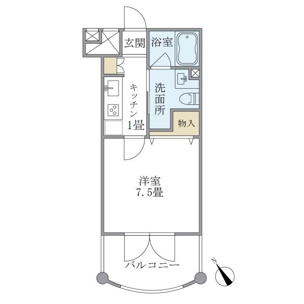 ユンヌフィーユの間取り