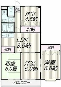 メゾン富士見台の間取り