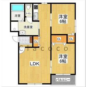 菊野屋 壱番館の間取り