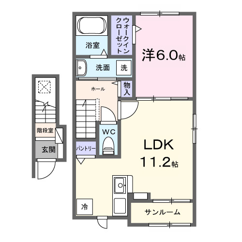 グレイス ヒルズの間取り
