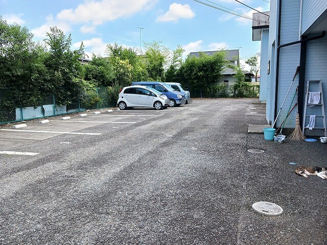 2/8 駐車場