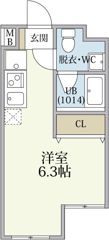 モアナコート北綾瀬の間取り