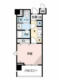 ガーラ大森リバーサイドの間取り