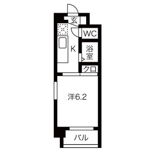 アクアプレイス京都東寺の間取り