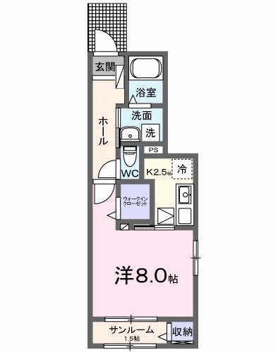 アヴニールの間取り