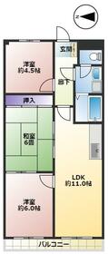 サニーフラット南浦和の間取り