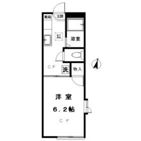 クレール三宿A棟の間取り