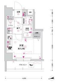 ＣＲＥＳＴ　ＴＡＰＰ　川崎港町の間取り