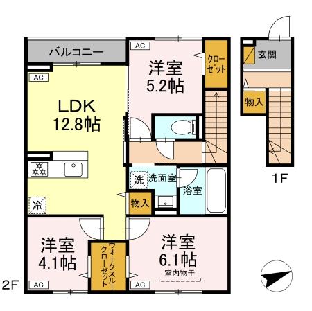 2/7 間取