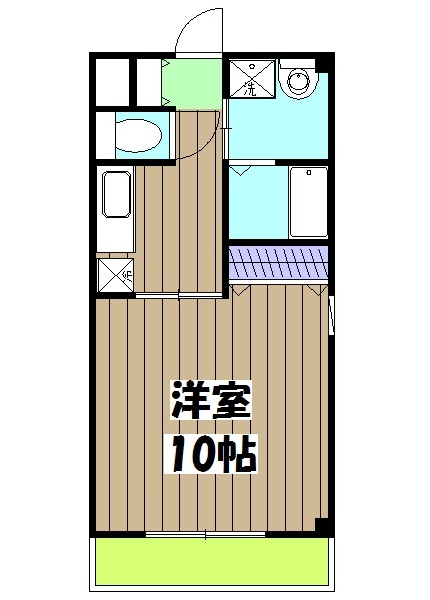 アクアヒルズの間取り