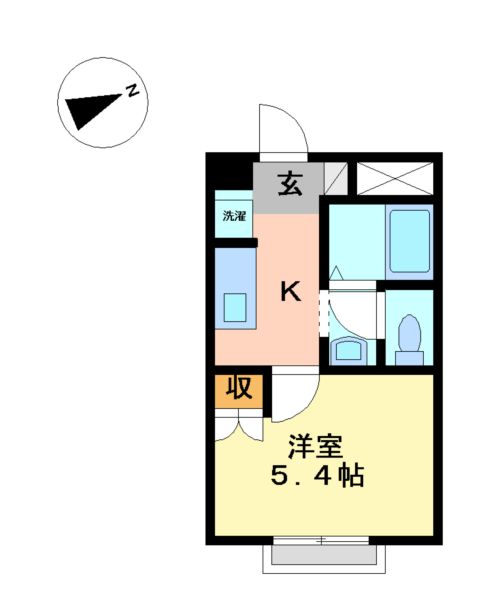 リバーサイドＪＳの間取り