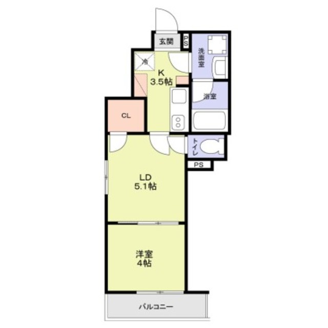 WoodCrest国立Residenceの間取り