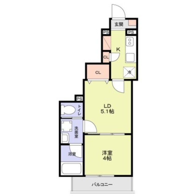 WoodCrest国立Residenceの間取り