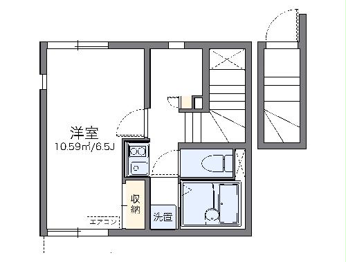 レオネクストココグランデ十条の間取り
