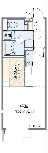 ミランダオリーブガーデンⅡの間取り