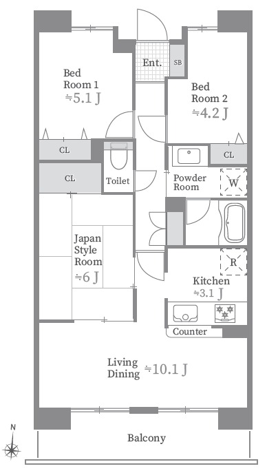 間取
