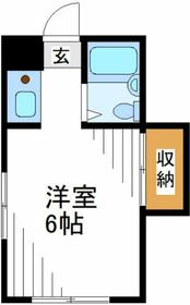 メグミマンションの間取り