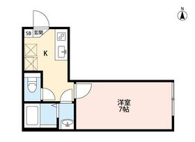 CAROLINA立川の間取り