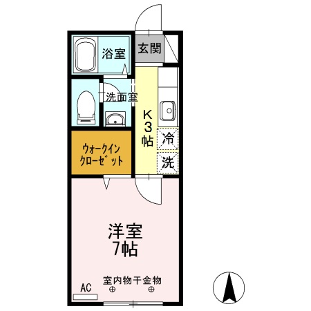 TOKIOーCFの間取り