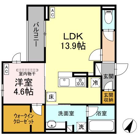 Lake Louiseの間取り