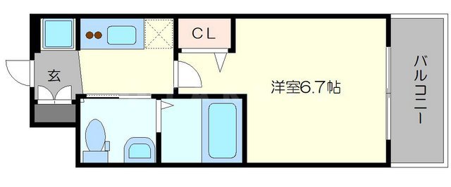 エグゼ大阪ドームの間取り