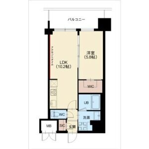 グランカーサ新大阪ＳＯＵＴＨの間取り