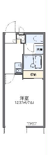 レオパレスレオーノⅢの間取り