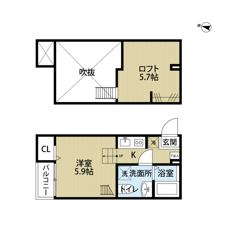 ソレイユ白旗(ソレイユシラハタ)の間取り
