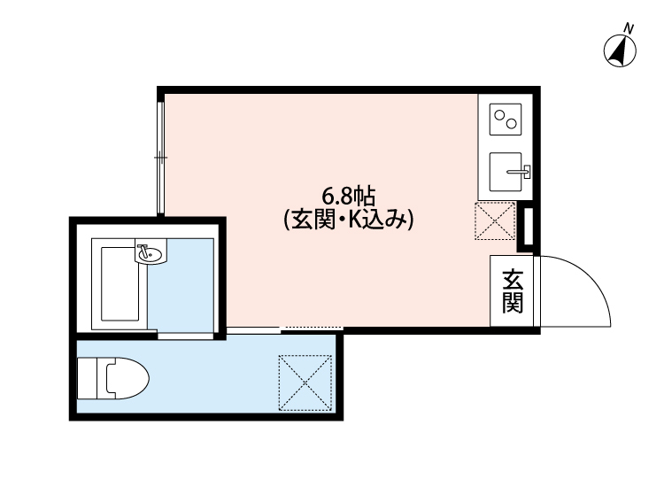 クレール保木間(クレールホキマ)の間取り