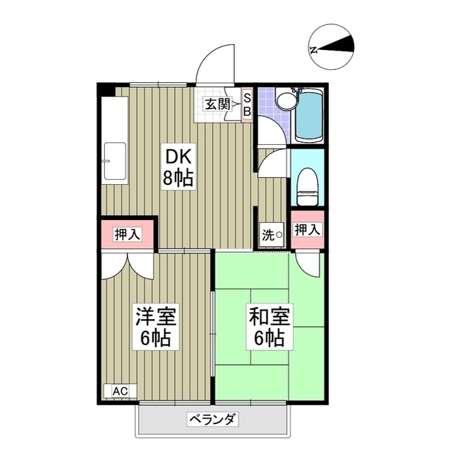 ニューフォレスト 宇都宮の間取り